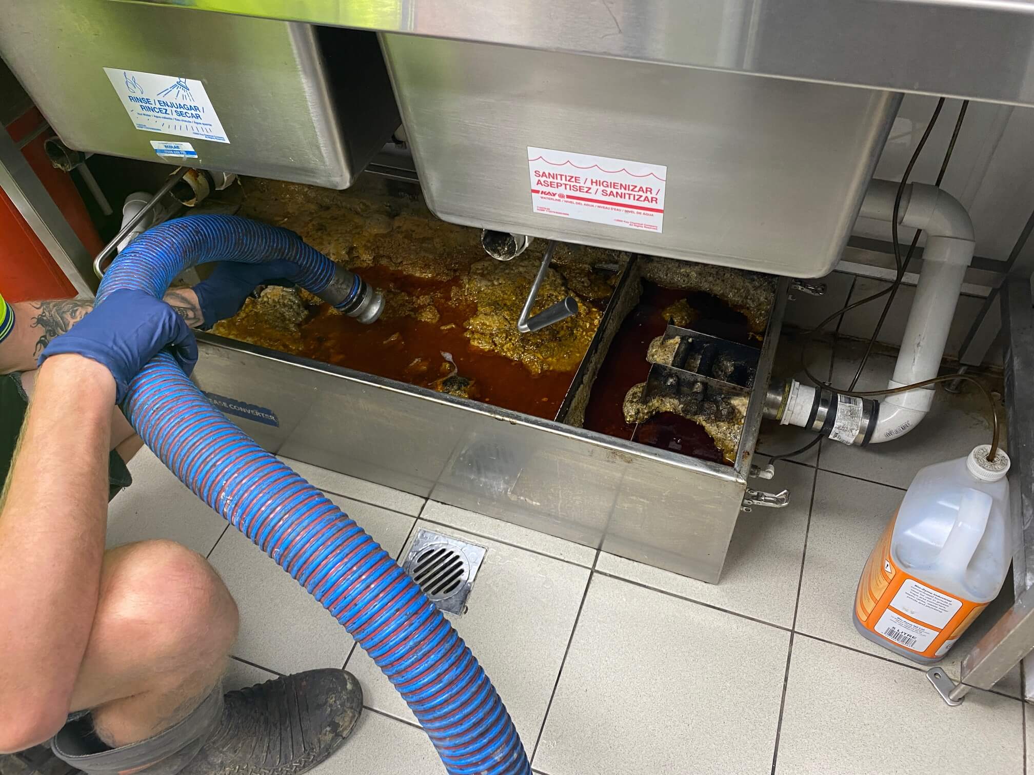 Grease Trap Cleaning in Orient